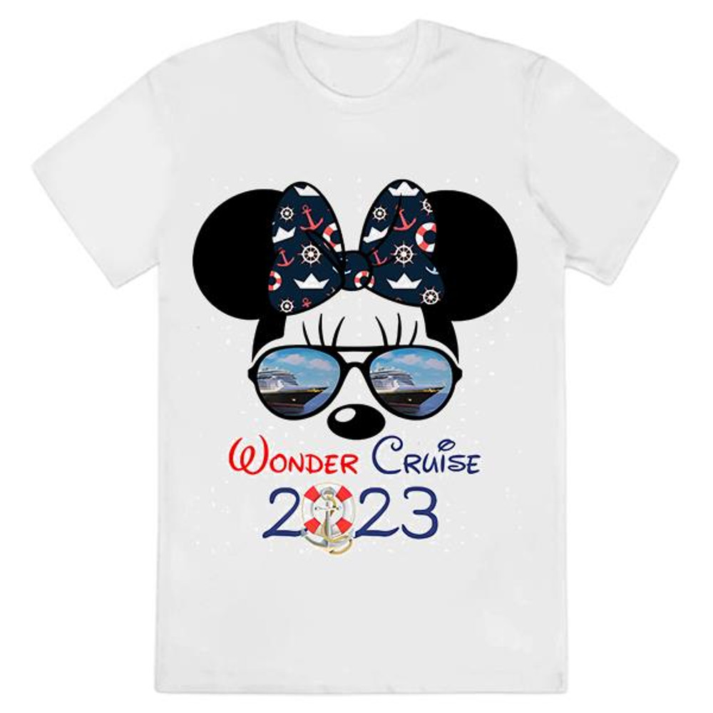 Disney Cruise T-Shirt, Minnie Wonder Cruise 2023 Shirt.jpg