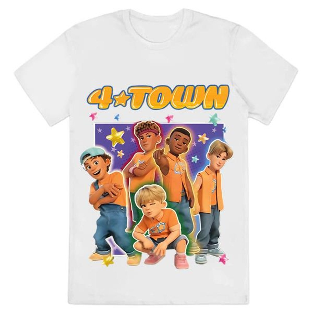 Disney Turning Red 4 Town White Shirt.jpg