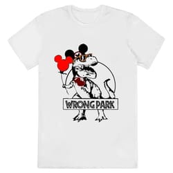 disney wrong park shirt, dinosaur shirt, jurassic park shirt