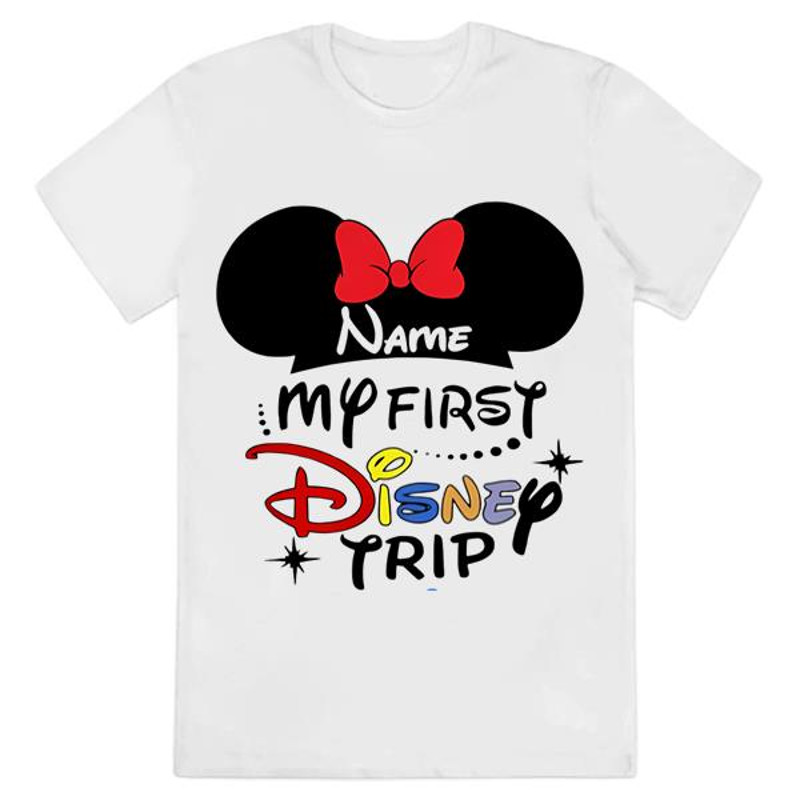 My 1st Disney Trip First Disney Trip Disneyland Vacation Tee....jpg