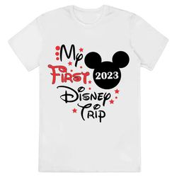 my first disney trip 2023 family vacation mickey minnie custom...