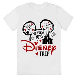 my first disney trip 2023 shirt disney mickey matching shirt...