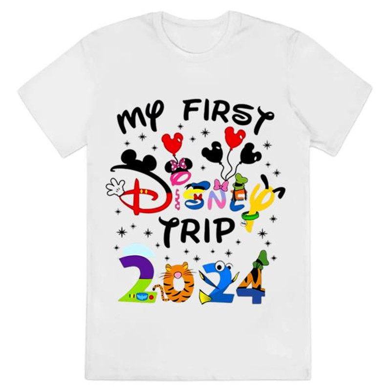 My First Disney Trip 2024 Matching Shirts, Disney New Years....jpg