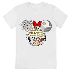 star wars minnie head shirt, mickey and minnie disney shirt...