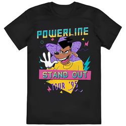 vintage goofy movie disney powerline stand out tour 95 shirt