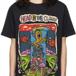 clouds oversized drop t-shirt