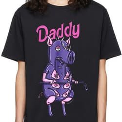 daddy oversized drop t-shirt