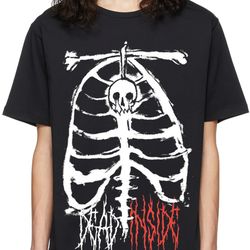 dead inside oversized drop t-shirt