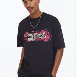 deftones oversized t-shirt