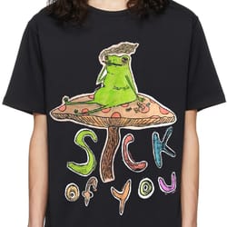frog oversized drop t-shirt