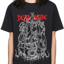 inside dead oversized drop t-shirt