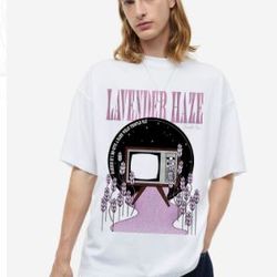 lavender haze oversized t-shirt