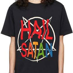 satan hail oversized drop t-shirt
