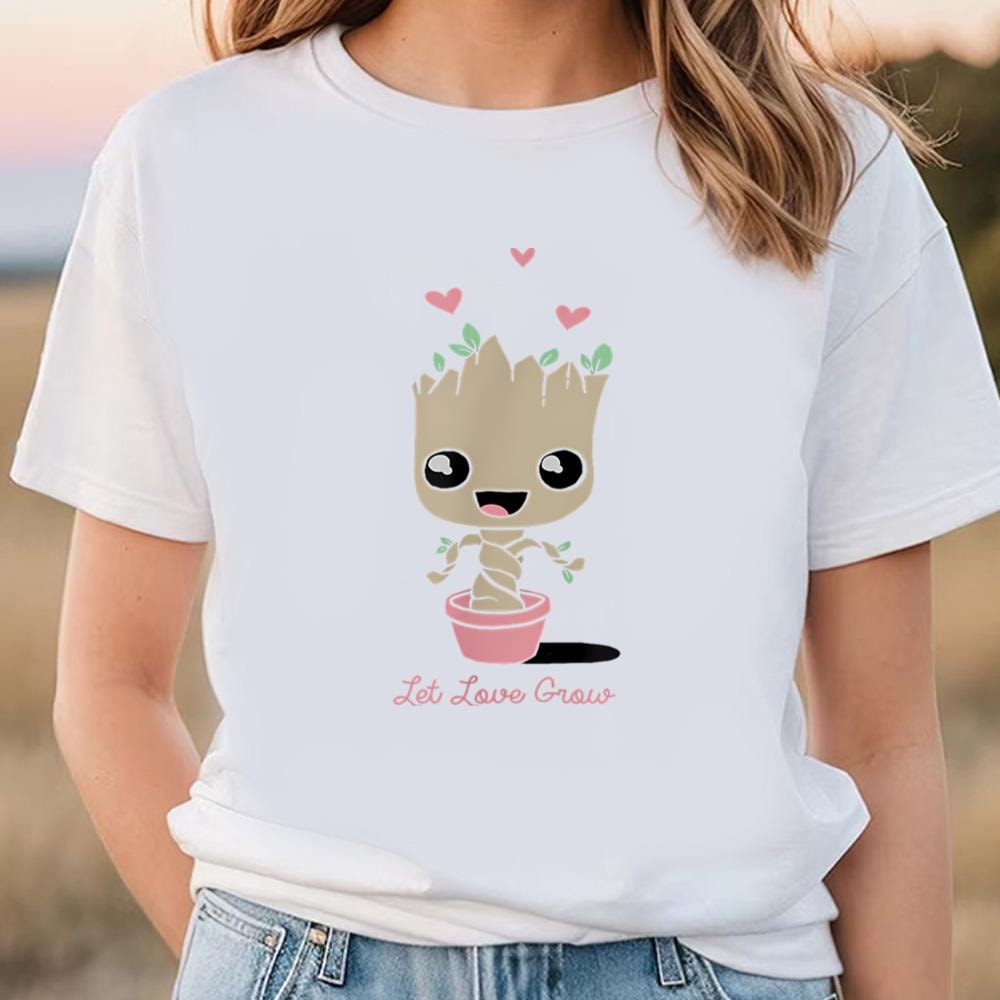 Marvel Valentine’s Day Groot Let Love Grow T-Shirt.jpg