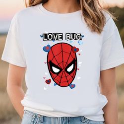 marvel valentines day love spider man valentine shirt
