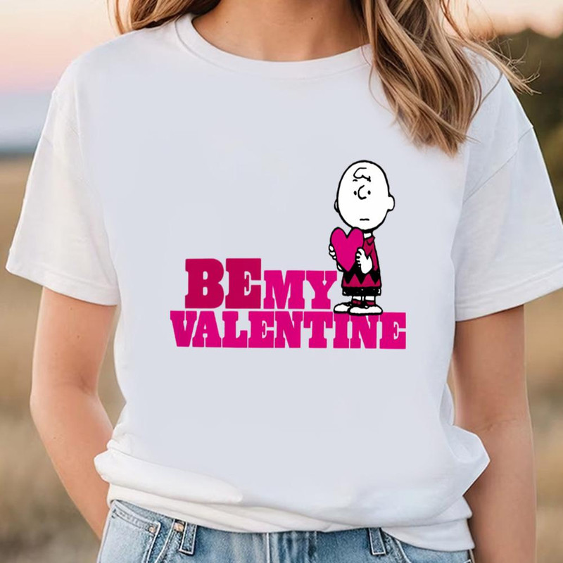 Peanuts Charlie Brown Be My Valentine Baby T-Shirt.jpg