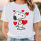 Snoopy With Heart Sweatshirt Puppy Love Embroidered Crewneck....jpg