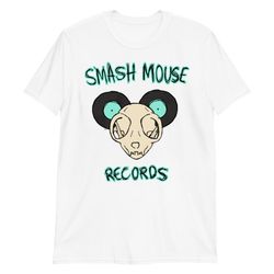 record mouse skull - t-shirt