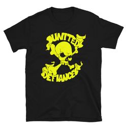 skull & crossbones yellow - t-shirt