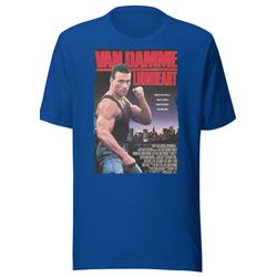 lionheart t-shirt sheldon lettich with jean-claude van damme