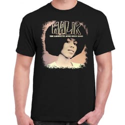 malik the lafayette afro rock band t-shirt