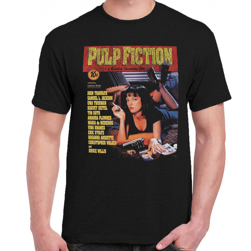 Pulp Fiction t-shirt Travolta, Tarantino, Uma Thurman.jpg
