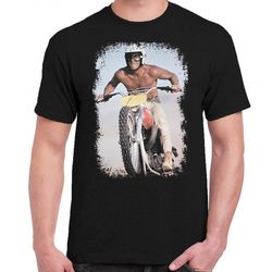 steve mcqueen husqvarna sports illustrated t-shirt