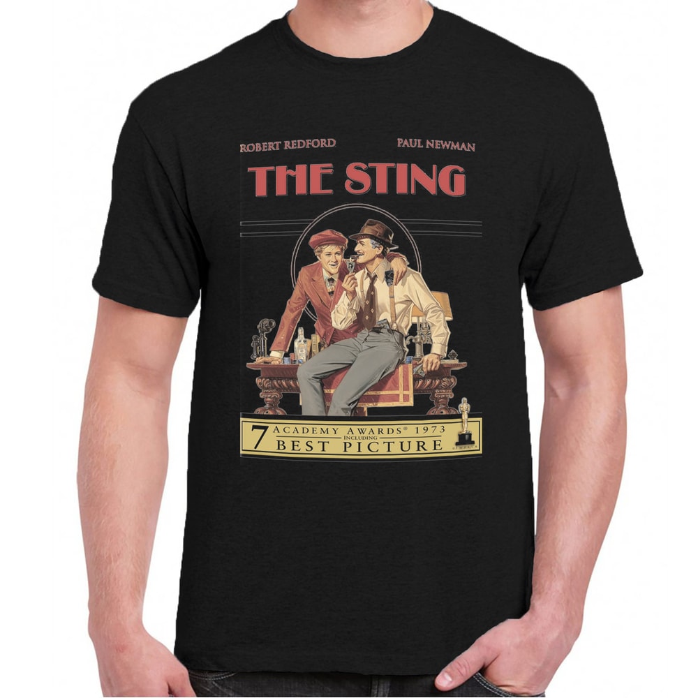 THE STING movie t-shirt Paul Newman Robert Redford.jpg