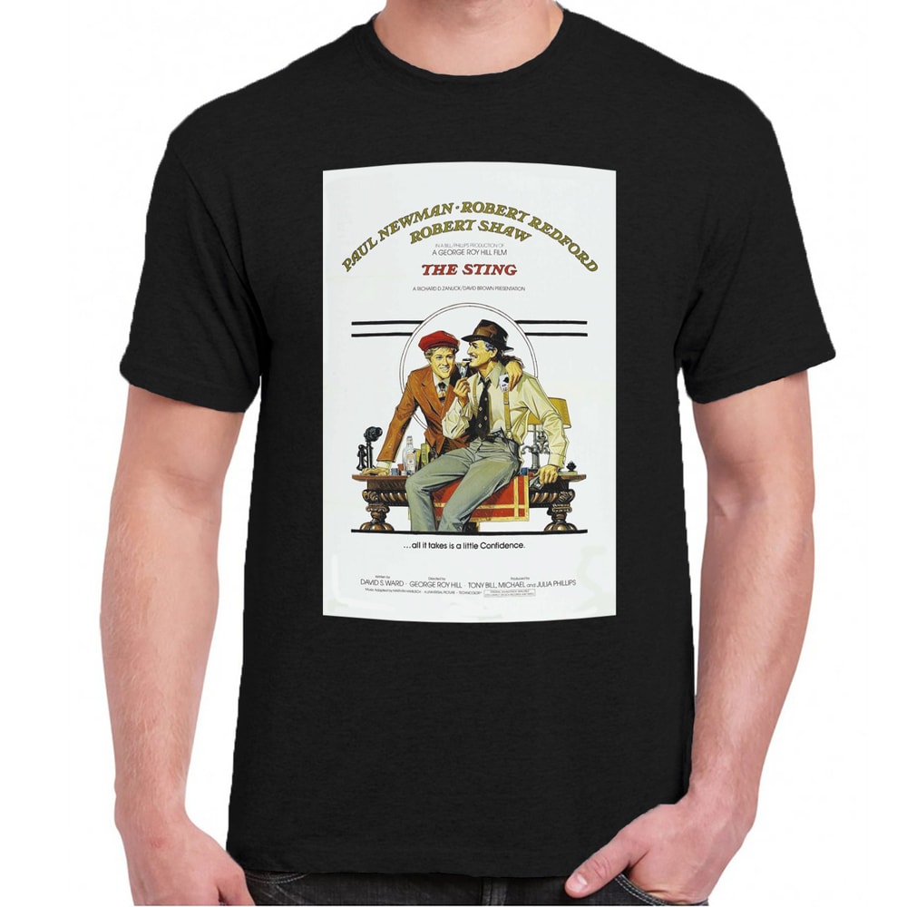 THE STING movie t-shirt Paul Newman Robert Redford.jpg