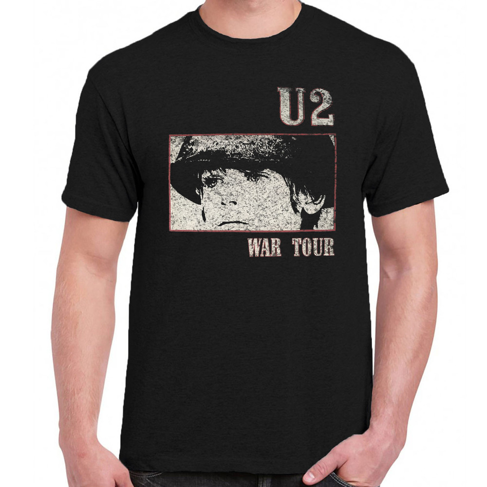 U2 t-shirt 80s War book Irish band.jpg