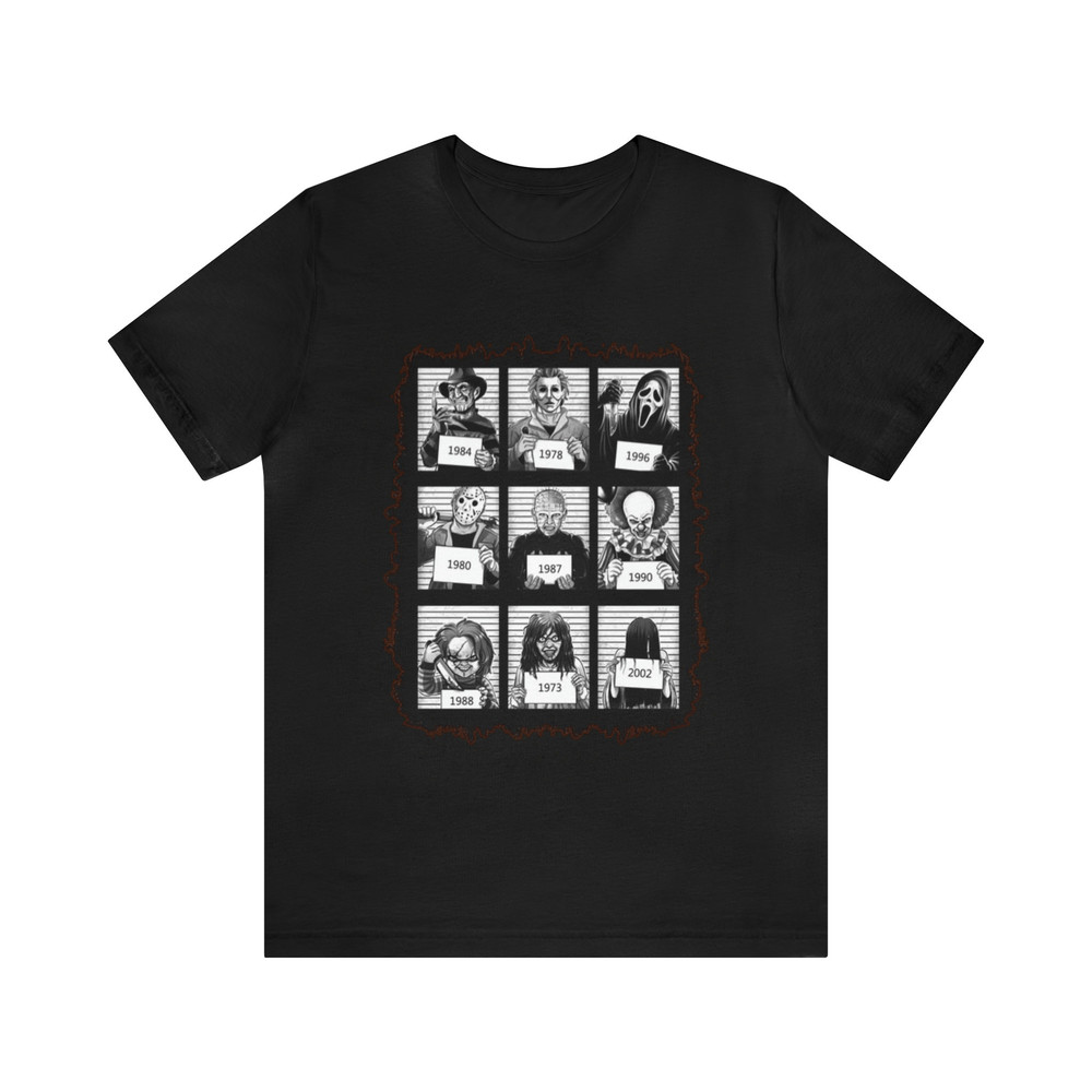 Funny Horror Movie Character Shirt - Funny Halloween Shirts, Spooky Shirts, Halloween Shirts, Halloween 2023, Horror Movie Characters.jpg