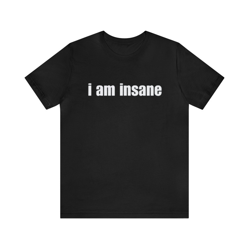 I am Insane - Funny T-Shirts, Gag Gifts, Dark Humor, Meme Shirts, Trendy Tees, Ironic Shirts, Dad Jokes and more.jpg