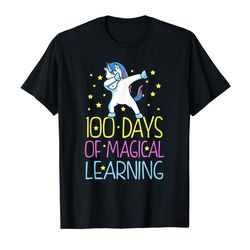 adorable 100 days of magical learning t-shirt for 100th day of school