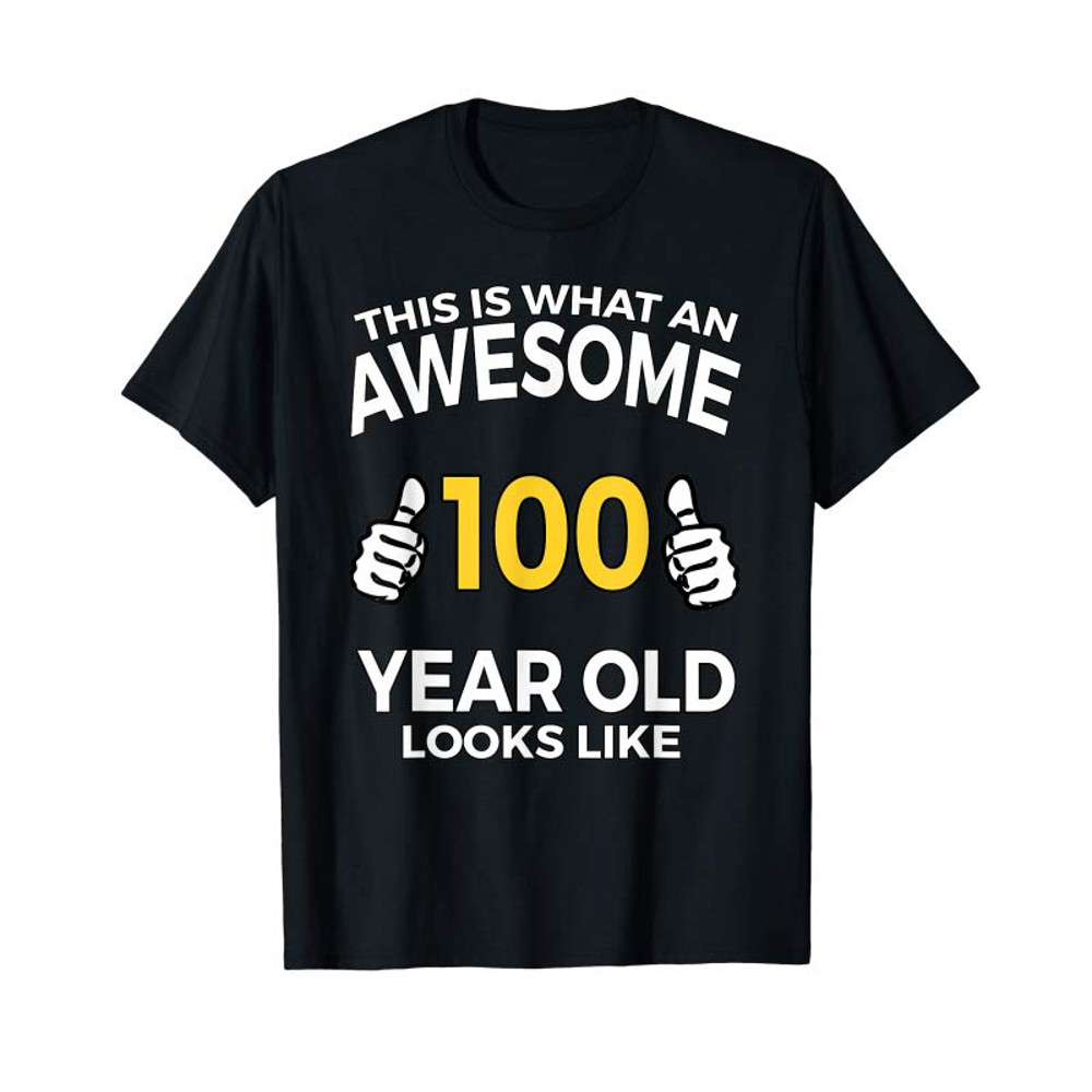 Adorable 100th Birthday T Shirt Funny 100 Years Old Gifts - Tees.Design.png