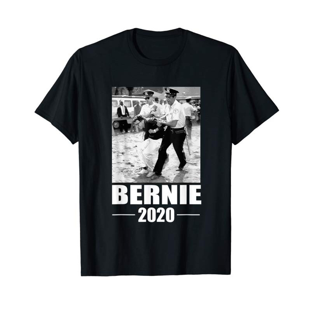 Adorable Bernie Sanders Protest Arrest T-Shirt - Tees.Design.png