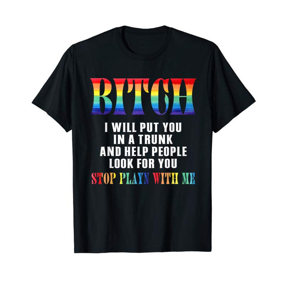 Adorable Bitch I Will Put You In A Trunk And Help People Look For You T-Shirt - Tees.Design.png