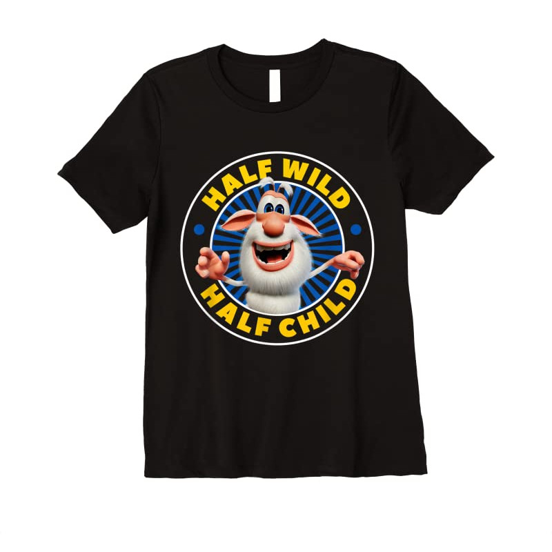 Adorable Booba Half Wild Half Child T-Shirt - Tees.Design.png