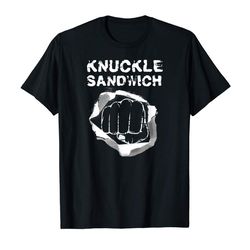adorable boxing fist punch knuckle sandwich t-shirt boxer fighter