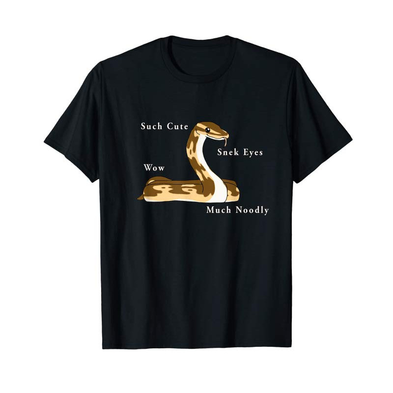Adorable Cute Ball Python Snake T-shirt - Tees.Design.png