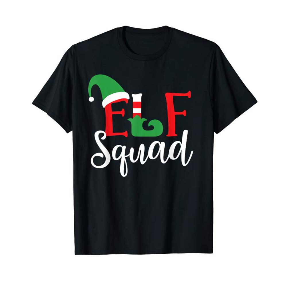 Adorable Elf Squad Funny Christmas Matching Top T-Shirt - Tees.Design.png