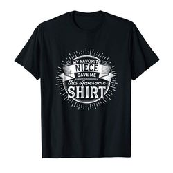 adorable funny aunt uncle t-shirt favorite niece gift tia tio shirt