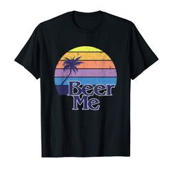 adorable funny beer t-shirt - vintage retro california beach fashion t-shirt
