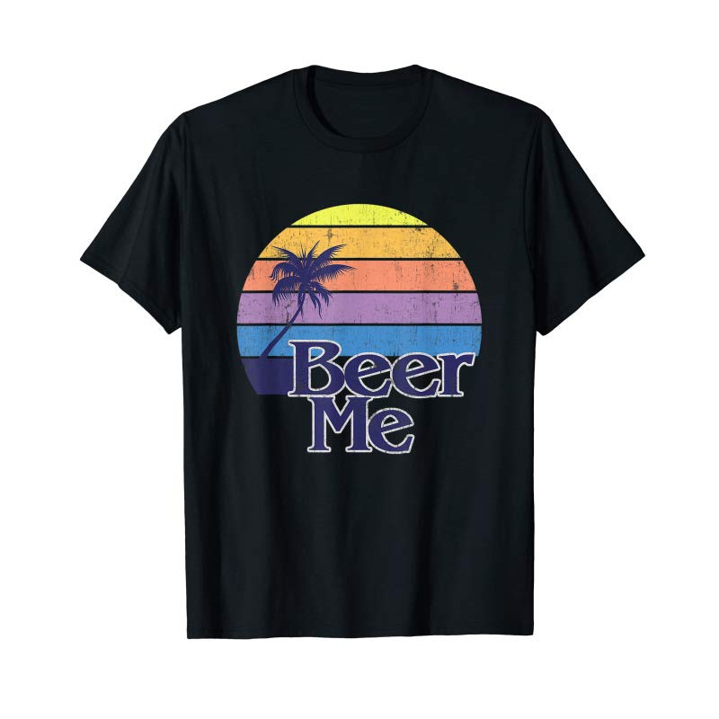Adorable Funny Beer T-shirt - Vintage Retro California Beach Fashion T-Shirt - Tees.Design.png