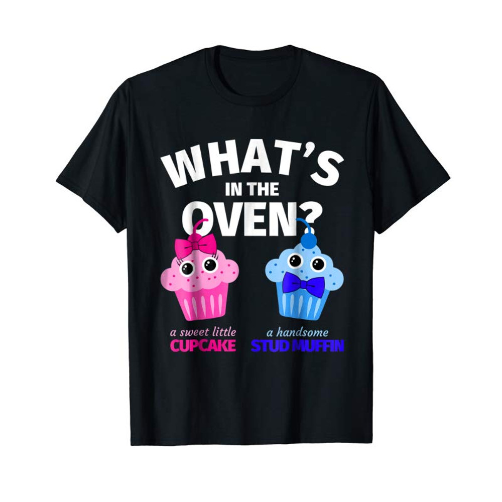 Adorable Gender Reveal Party Shirts - Funny CupcakeMuffin Gift - Tees.Design.png