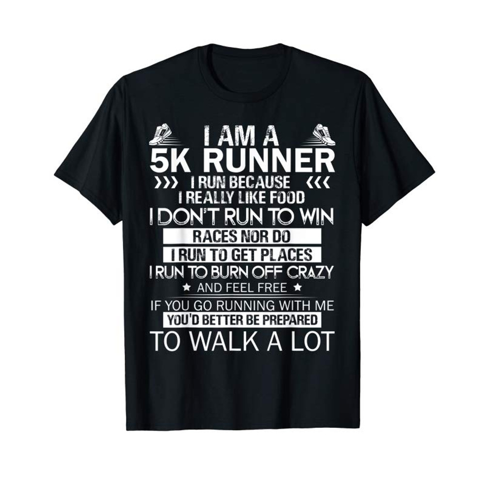 Adorable I AM A 5K RUNNER Tshirt For Women Men Costume T-Shirt - Tees.Design.png