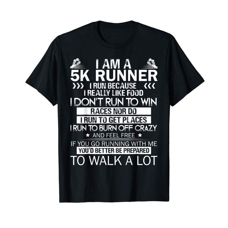 Adorable I AM A 5K RUNNER Tshirt For Women Men Costume T-Shirt - Tees.Design.png