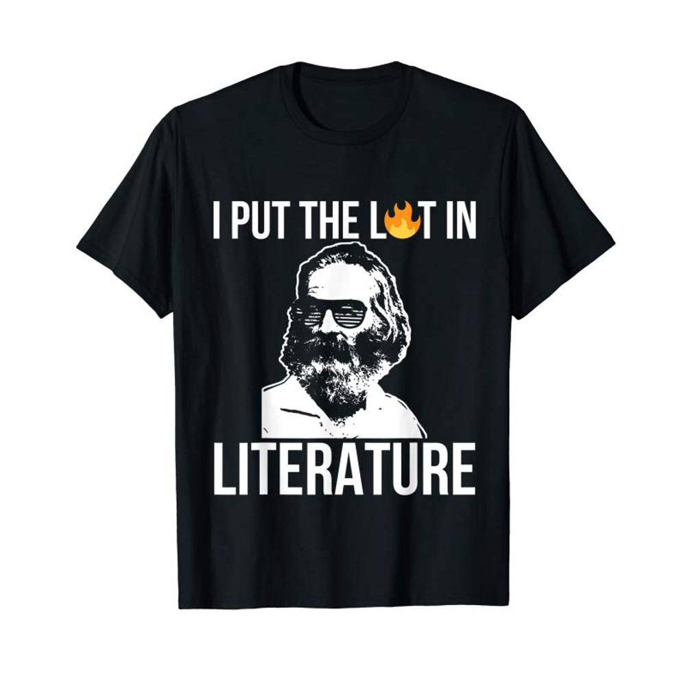 Adorable I Put The Lit In Literature Walt Whitman Poems Poetry Tee - Tees.Design.png