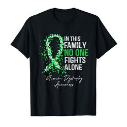 adorable in this family no one fights alone shirt muscular dystrophy
