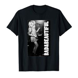 adorable inscription - bad beautiful blondie t-shirt