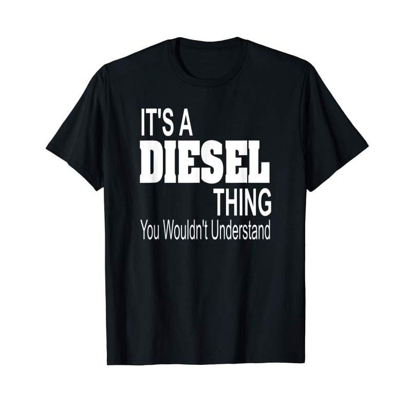 Adorable It's A Diesel Thing T-Shirt Black Smoke Trucks Rolling Coal - Tees.Design.png